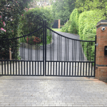 Black metal, automated bespoke gate