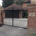 Black metal, automated bespoke gate