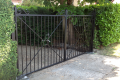 A bespoke metal gate