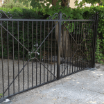 A bespoke metal gate