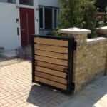 Bi-Folding Wooden Gate