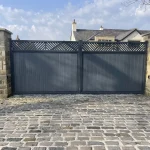 C35 Composite Swing Driveway Gate